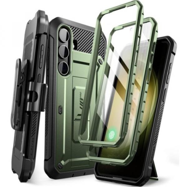 Etui Supcase UB Pro SP+noSP do Galaxy S24, zielone