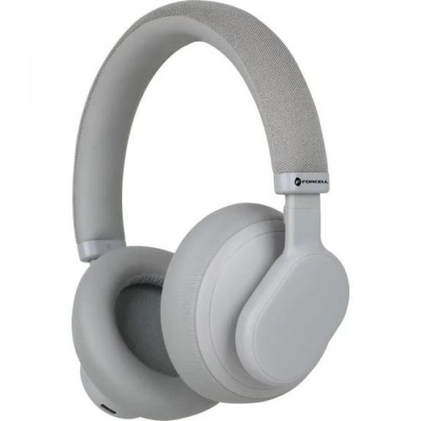 Bezprzewodowe słuchawki Forcell F-Audio ANC Touch Beat, szare
