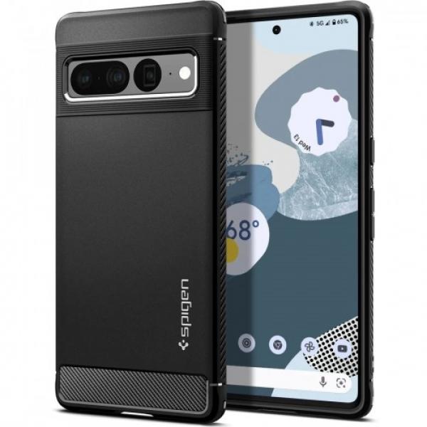 Etui Spigen Rugged Armor do Pixel 7 Pro, czarne