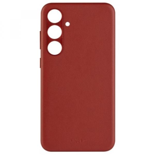 Etui Fixed MagLeather do Samsung Galaxy S24, czerwone