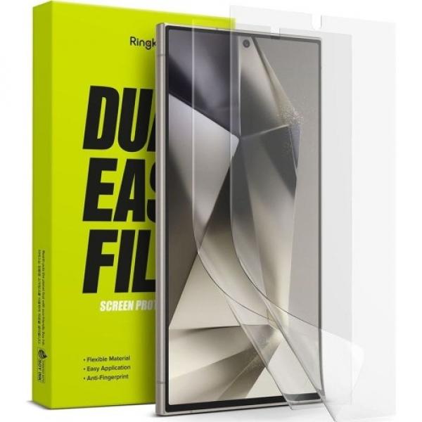 Folia hydrożelowa na ekran Ringke Dual Easy Film Full Cover do Galaxy S24 Ultra, 2 sztuki