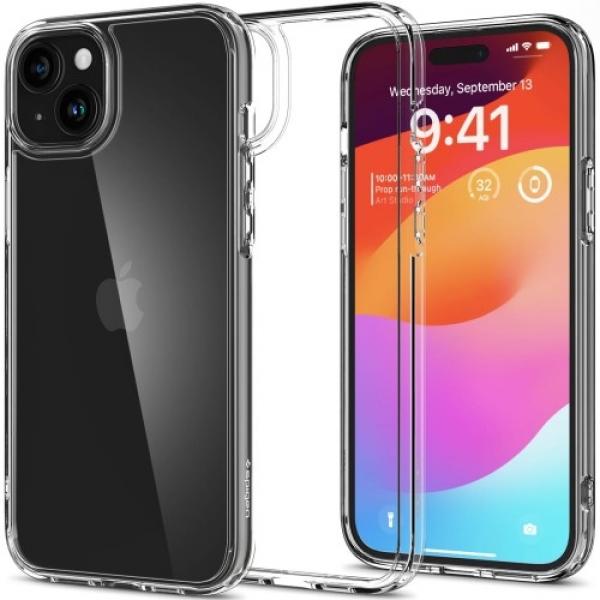 Etui Spigen Ultra Hybrid do iPhone 15 Plus, przezroczyste