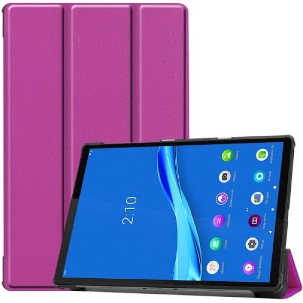 Etui Bizon Case Tab Croc do Lenovo Tab M10 Plus (1/2 Gen.), fuksja