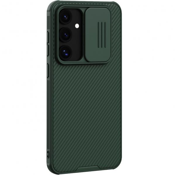 OUTLET: Etui Nillkin CamShield Pro do Galaxy S24 FE, ciemnozielone
