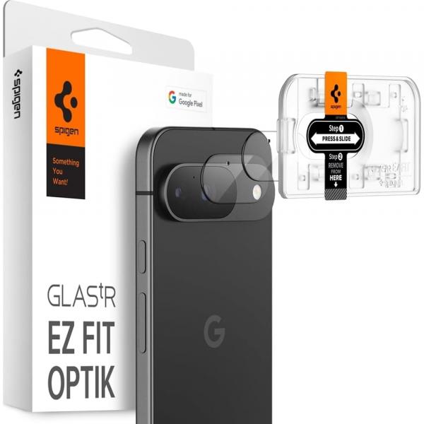 OUTLET: Szkło na aparat Spigen Glas.tR EZ Fit Optik 2-Pack do Google Pixel 9, przezroczyste