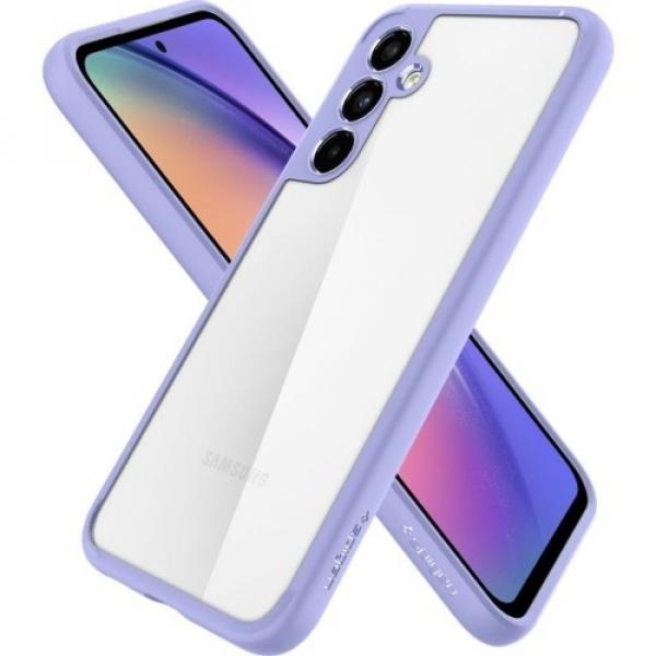 Etui Spigen Ultra Hybrid do Galaxy A54 5G, przezroczysto-fioletowe