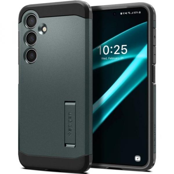 Etui Spigen Tough Armor do Galaxy S24 Plus, zielone