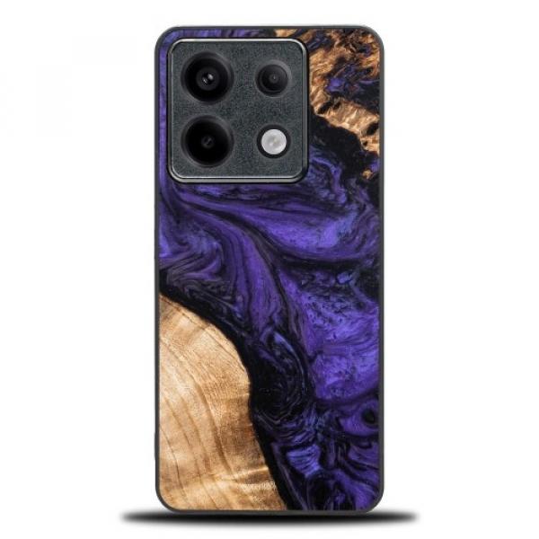 Drewniane etui Bewood Unique - Violet do Xiaomi Redmi Note 13 Pro 5G