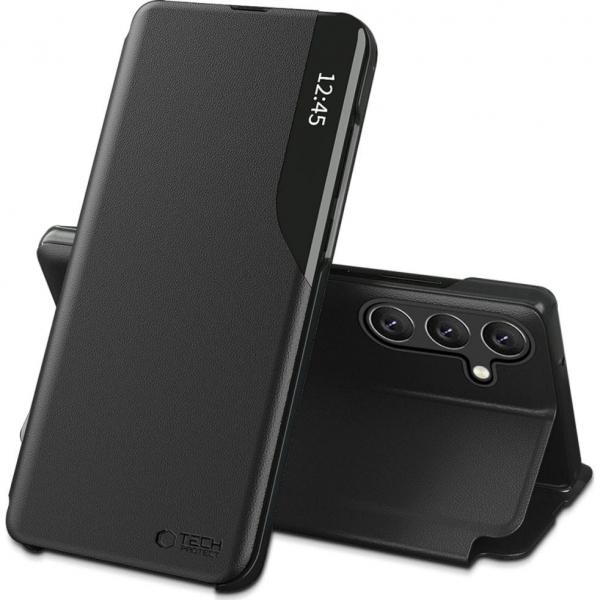 OUTLET: Etui z klapką Tech-Protect Smart View do Galaxy A56 5G, czarne
