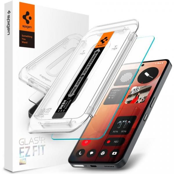 Szkło do etui + Aplikator Spigen Glas.tR EZ Fit 1-Pack do Nothing Phone 3a / 3a Pro