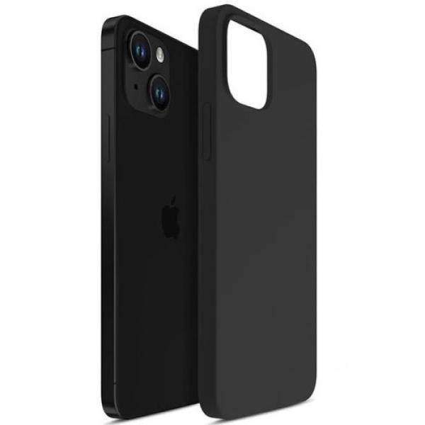 Etui 3mk Silicone Case do iPhone 13, czarne