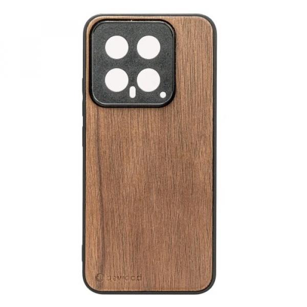 Drewniane etui Bewood do Xiaomi 14 Pro ORZECH AMERYKAŃSKI