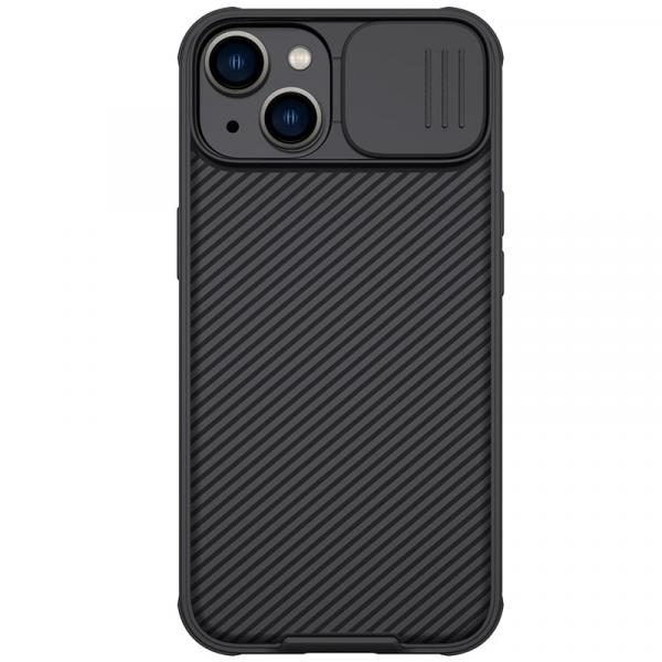 Etui z ochroną aparatu Nillkin CamShield Pro Magnetic do iPhone 14, czarne