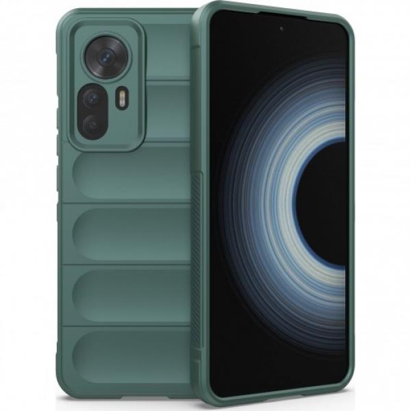 Pancerne etui Bizon Case Tur do Xiaomi 12T, ciemnozielone