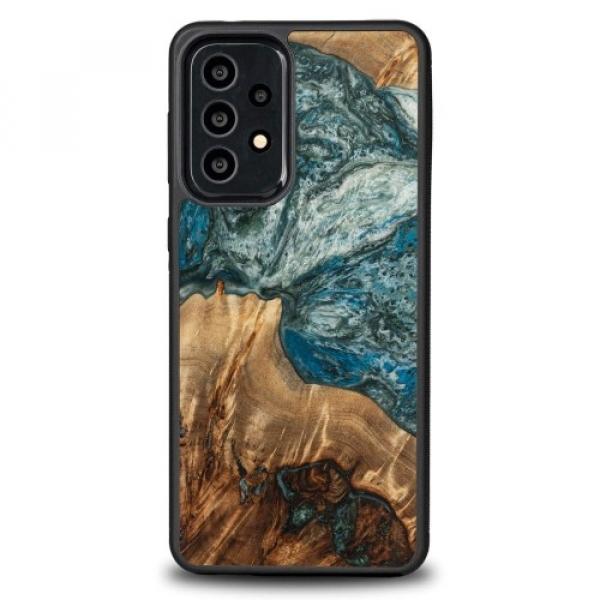 Drewniane etui Bewood Unique Planets - Ziemia do Galaxy A33 5G