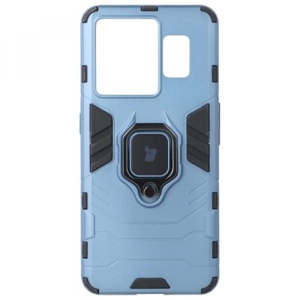 Etui Bizon Case Armor Ring do Realme GT3, niebieskie