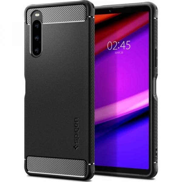 Etui Spigen Rugged Armor do Xperia 10 V, czarne