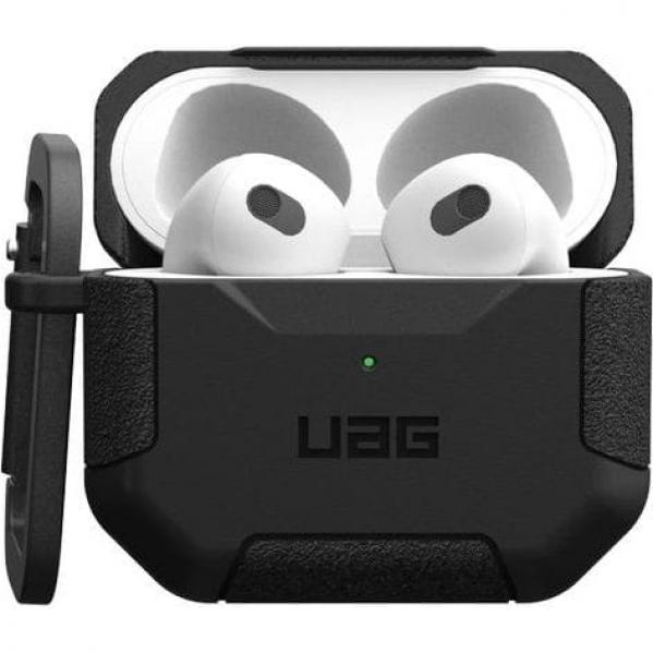 OUTLET: Etui pancerne Urban Armor Gear UAG Scout Apple AirPods 3, czarne