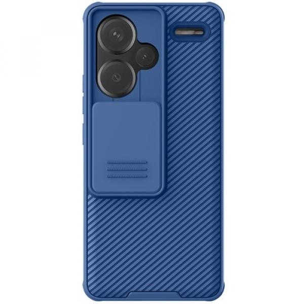 Etui Nillkin CamShield Pro do Xiaomi Redmi Note 13 Pro+ 5G, niebieskie