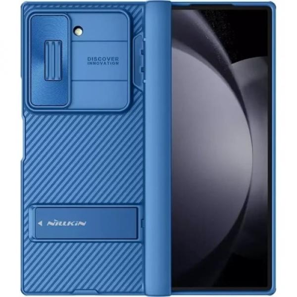 Etui z ochroną aparatu Nillkin CamShield Fold do Galaxy Z Fold6, niebieskie