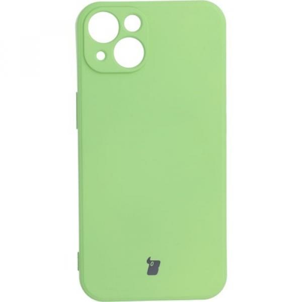 Etui Bizon Case Silicone do iPhone 13, zielone