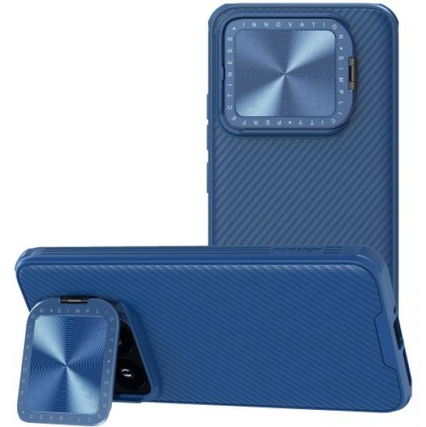 Etui Nillkin CamShield Prop do Xiaomi 14, niebieskie