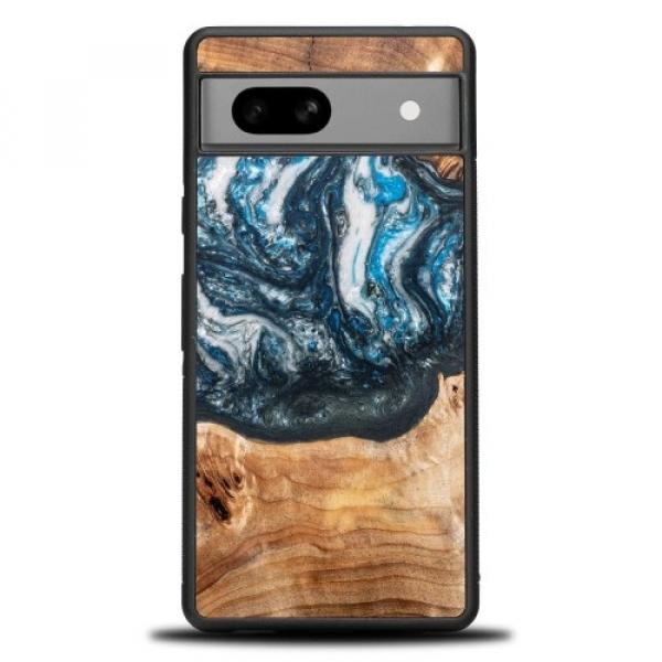 Drewniane etui do Google Pixel 7A, Bewood Unique Planets Ziemia