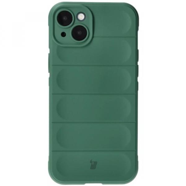 Pancerne etui Bizon Case Tur do iPhone 15 Plus, ciemnozielone