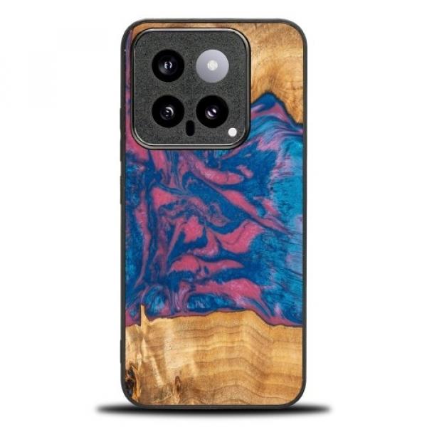 Drewniane etui do Xiaomi 14 Pro, Bewood Unique Neons Vegas