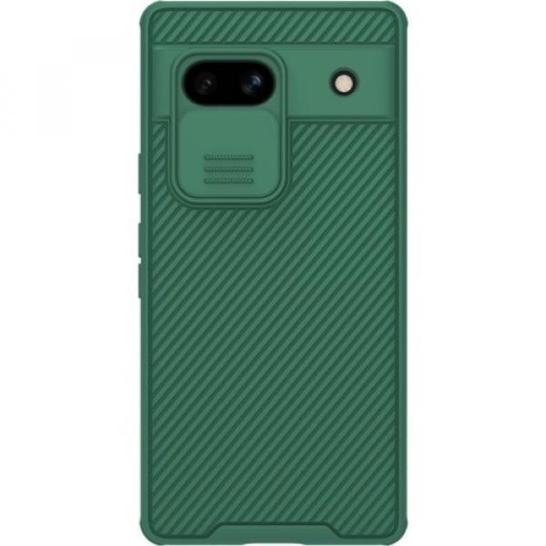 Etui z ochroną aparatu Nillkin CamShield Pro do Google Pixel 7A, zielone