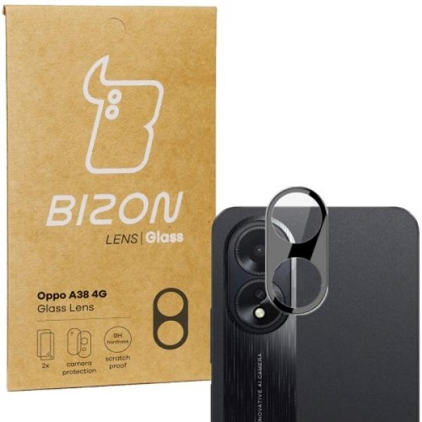 Szkło na aparat Bizon Glass Lens do Oppo A38 4G, 2 sztuki