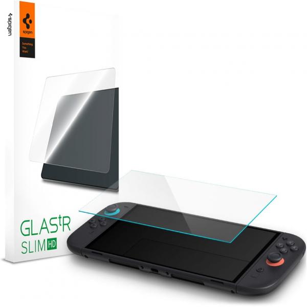 Szkło do etui Spigen Glas.tR Slim 2-Pack do Nintendo Switch 2