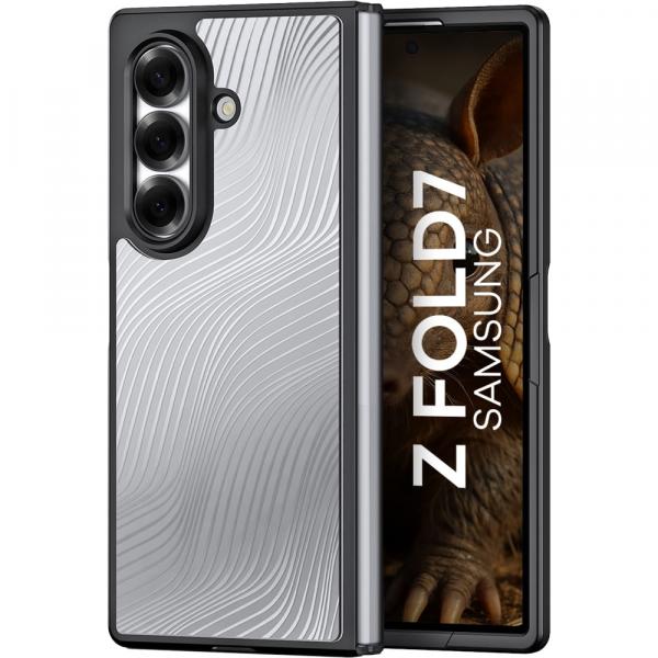 OUTLET: Etui Dux Ducis AIMO do Galaxy Z Fold7, czarno-przezroczyste