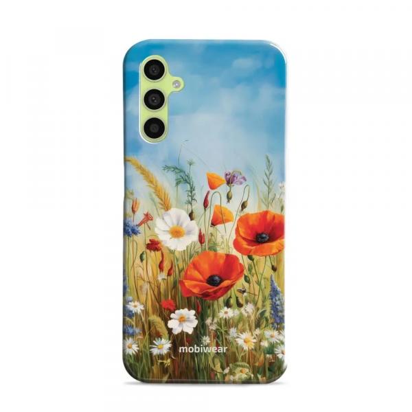 Etui ochronne do Galaxy A34 5G, Mobiwear Elite Pro, łąkowe kwiaty