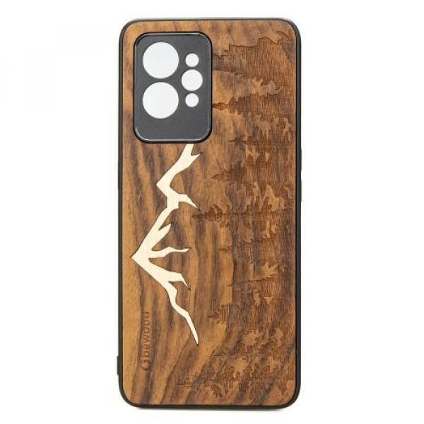 Drewniane etui Bewood do Realme GT 2 Pro GÓRY IMBUIA