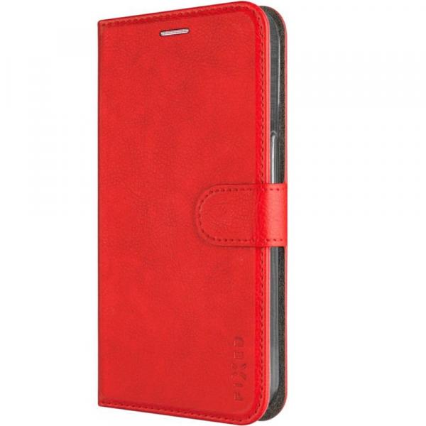 Etui Fixed Book Case Opus do Galaxy S25, czerwone