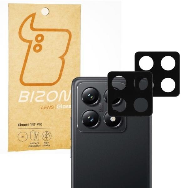 Szkło na aparat Bizon Glass Lens do Xiaomi 14T Pro, 2 sztuki