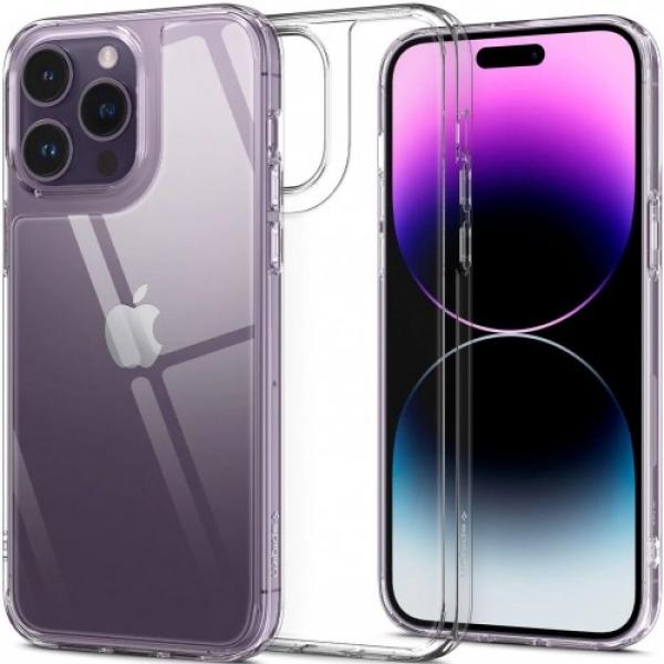 Etui Spigen Quartz Hybrid do iPhone 14 Pro Max, przezroczyste