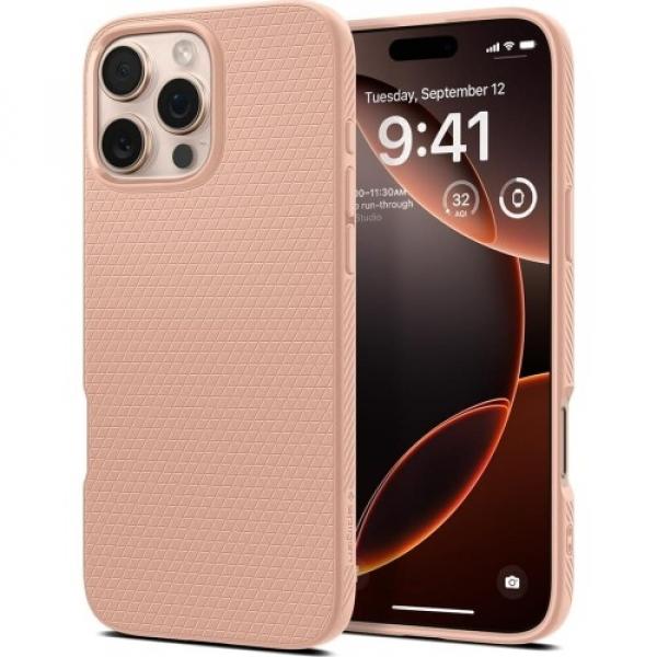 Etui Spigen Liquid Air do iPhone 16 Pro Max, różowe