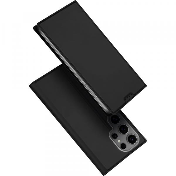 Etui z klapką Dux Ducis Skin Pro do Galaxy S25 Ultra, czarne
