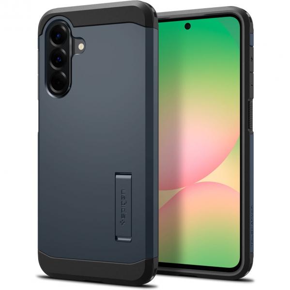 Etui Spigen Tough Armor do Galaxy A56 5G, granatowe