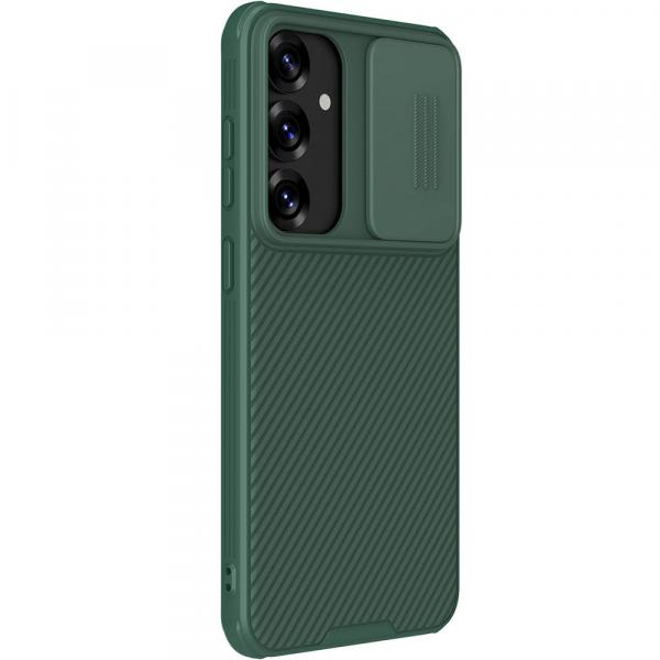 Etui Nillkin CamShield Pro do Galaxy S25, ciemnozielone