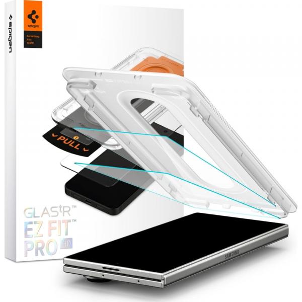 Szkło do etui + Aplikator Spigen Glas.tr EZ Fit 2-Pack do Galaxy Z Fold7