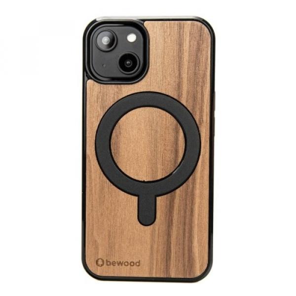 Drewniane etui do iPhone 15, Bewood Orzech Amerykański MagSafe
