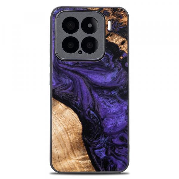 Drewniane etui do Xiaomi 15, Bewood Unique Violet