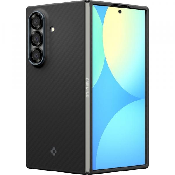 Etui Spigen Air Skin Aramid do Galaxy Z Fold7, czarne
