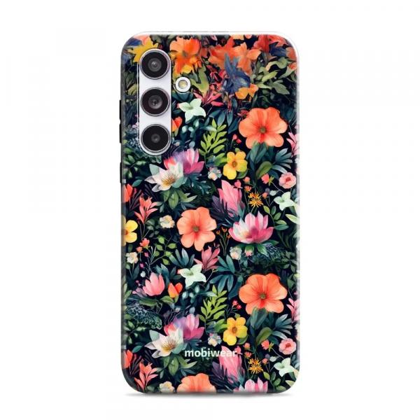 Etui ochronne do Galaxy A55 5G, Mobiwear Elite Pro, kolorowo-kwieciste