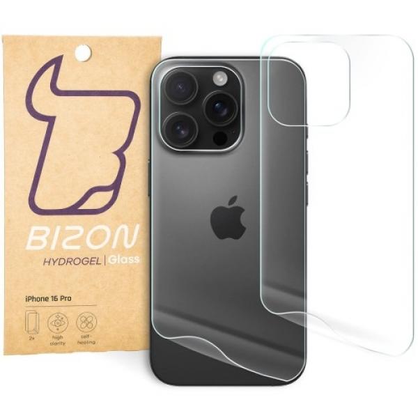 Folia hydrożelowa na tył Bizon Glass Hydrogel do iPhone 16 Pro, 2 sztuki