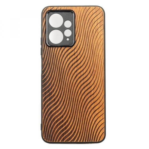 Drewniane etui do Xiaomi Redmi Note 12 4G, Bewood Fale Merbau