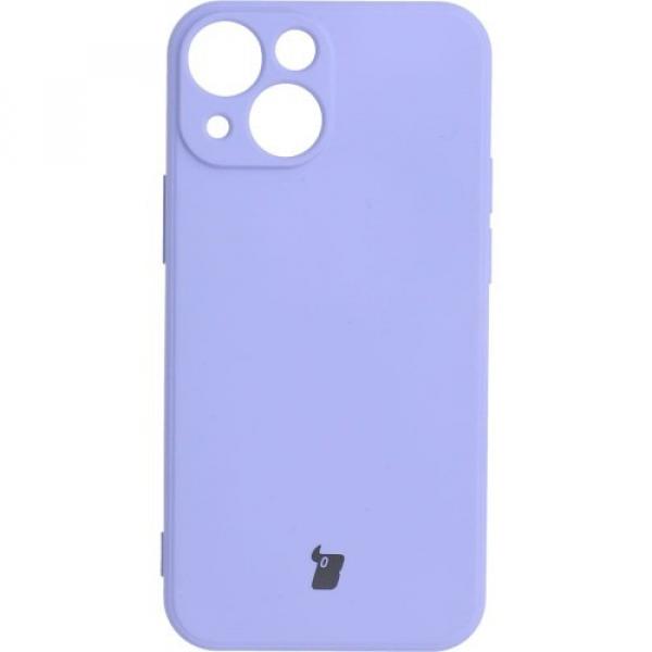 Etui Bizon Case Silicone do iPhone 13 Mini, fioletowe